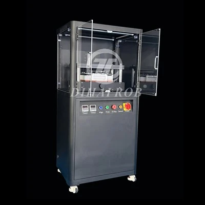 Segondè efikasite 7500kg presyon otomatik capping machin